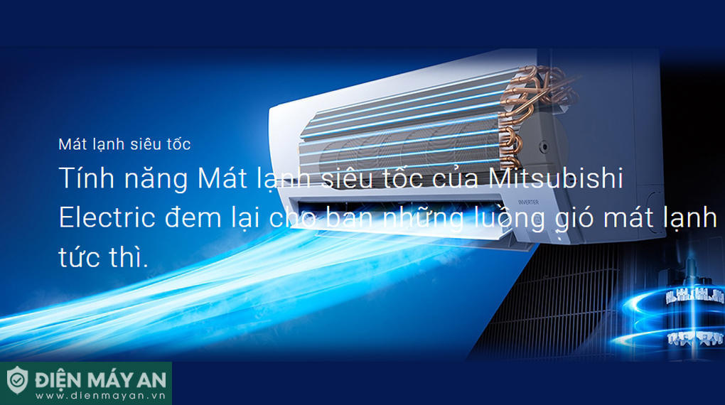 Điều hòa Mitsubishi Electric Inverter 18000 BTU 1 chiều MSY-JA50VF